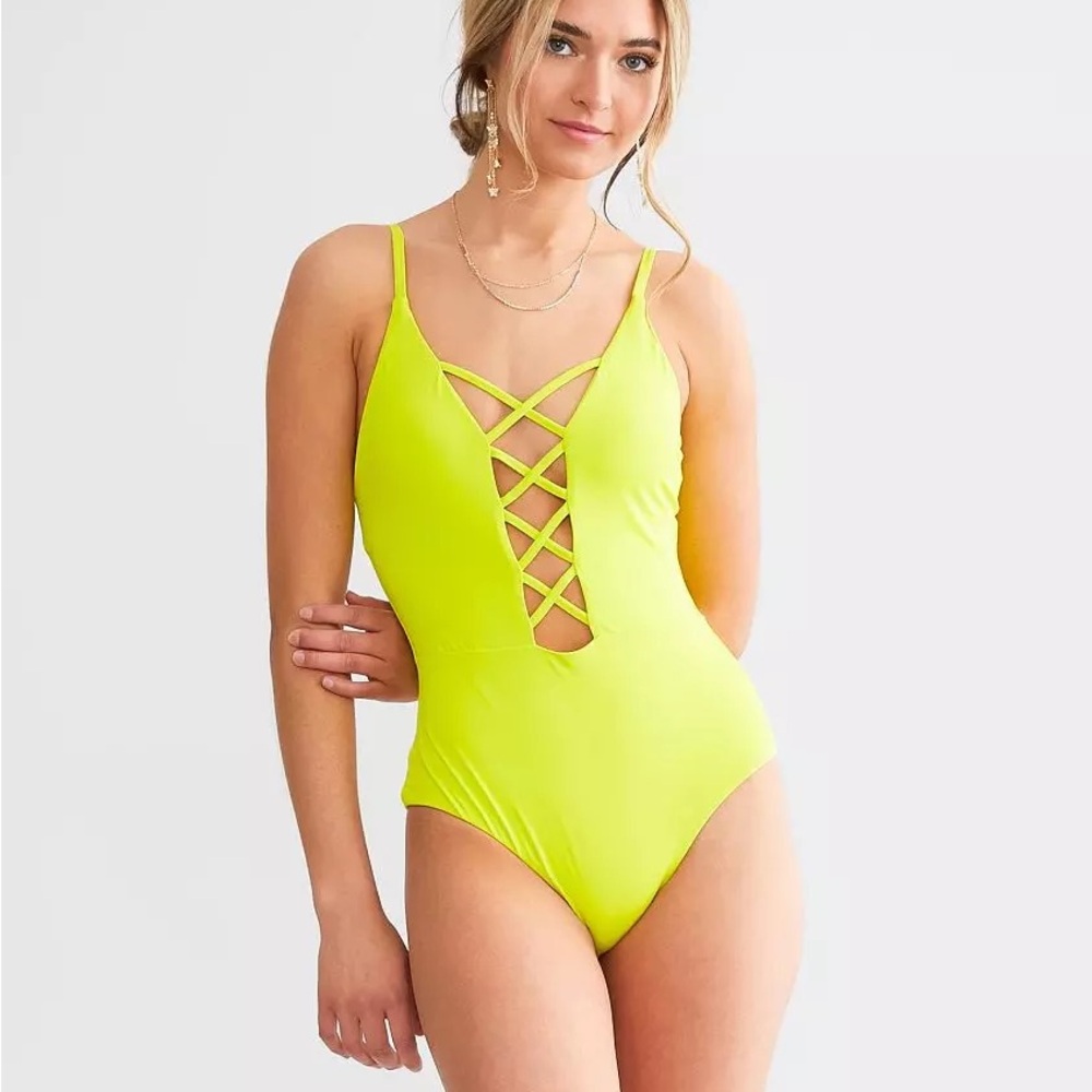 Dippin Daisy’s One Piece Green Swimsuit